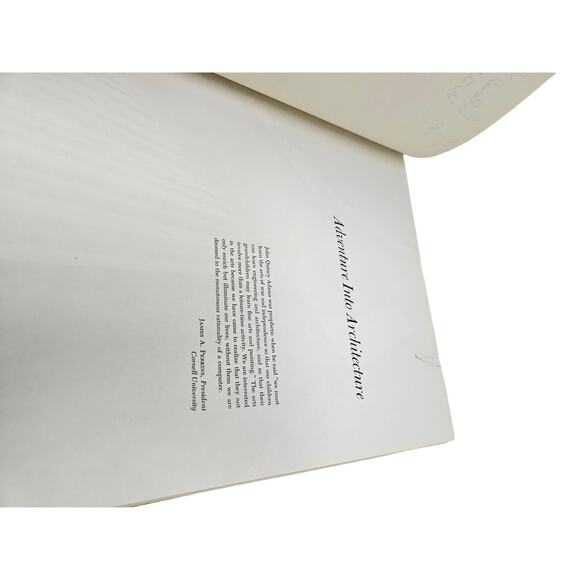 SIGNED Personalized Note Adventure into Architecture Bernard John Grad 1968 - Picture 5 of 9
